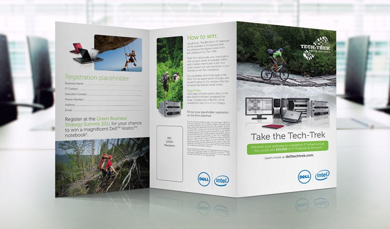 Tech-Trek Brochure Display
