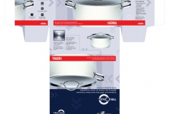 Concept: Box packaging design for Professional cookware line, S2