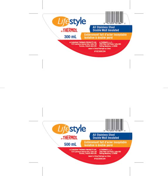 LifeStyle Mug Line label design